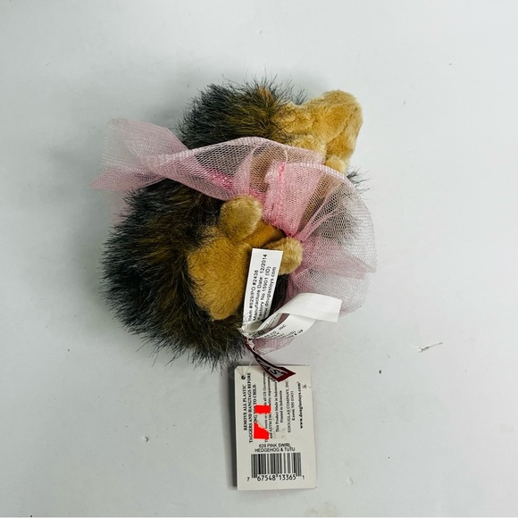 douglas pink swirl hedgehog and tutu plush toy 5 inch - Picture 4 of 6